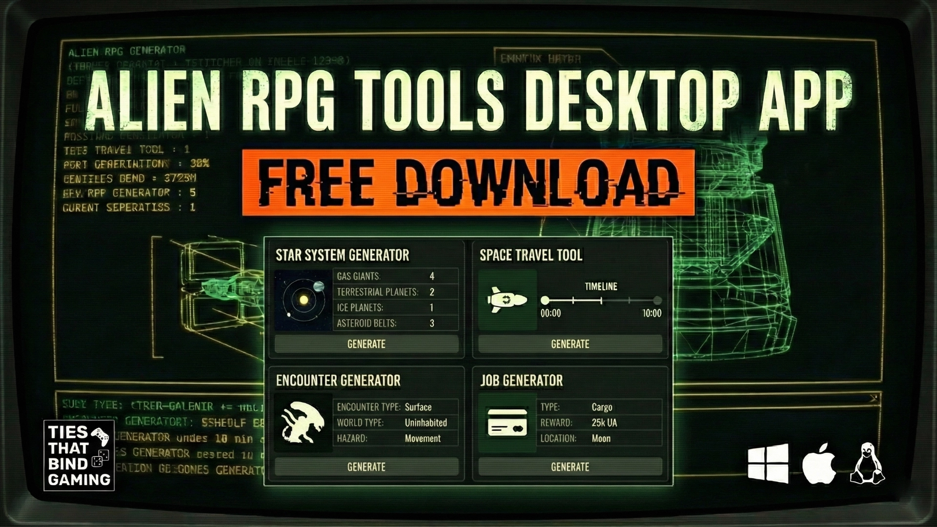Alien RPG Tools